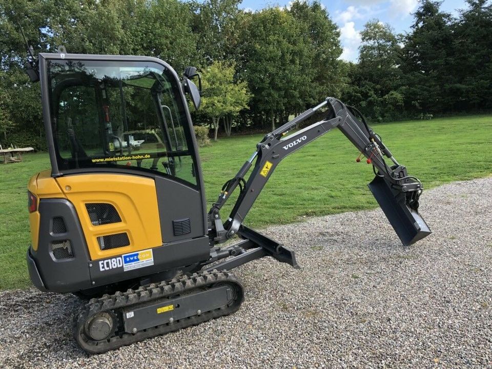 Minibagger mieten Bagger zu vermieten inkl. Transportanhänger in Elsdorf-Westermühlen