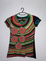 Desigual Damen shirt Größe L bunt Kurzarm Baden-Württemberg - Ulm Vorschau