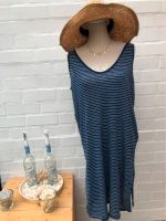 H&M Leinen-Jersey-Kleid, Gr. M/L, blau-weiß-geringelt Nordrhein-Westfalen - Grevenbroich Vorschau