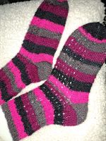 Handgestrickte Socken gr 40 Niedersachsen - Schwarmstedt Vorschau