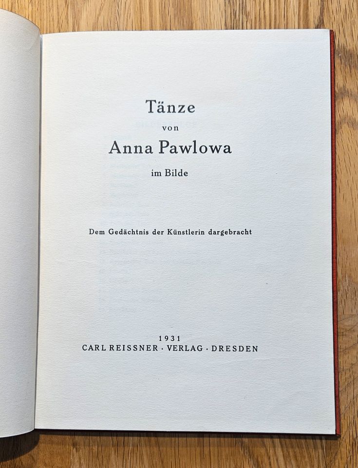 Tänze von Anna Pawlowa im Bilde in Berlin