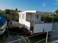 Kleines modernes Hausboot für Flussfahrten, trailerbar Niedersachsen - Oldenburg Vorschau