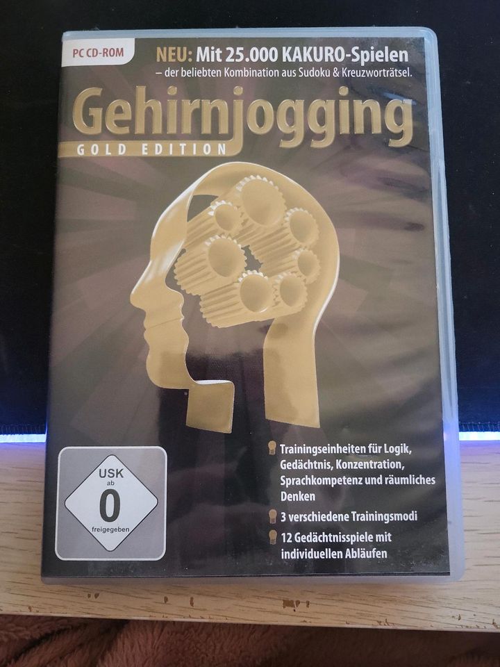 Gehirnjogging - Gold Edition (PC Spiel) in Möhnesee