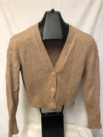 Strick-Jäckchen, hellbraun - Gr. 36/38 - PULL & BEAR Bayern - Rödental Vorschau