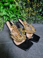 Schuhe high heels 36 neu kette Saarland - Mandelbachtal Vorschau