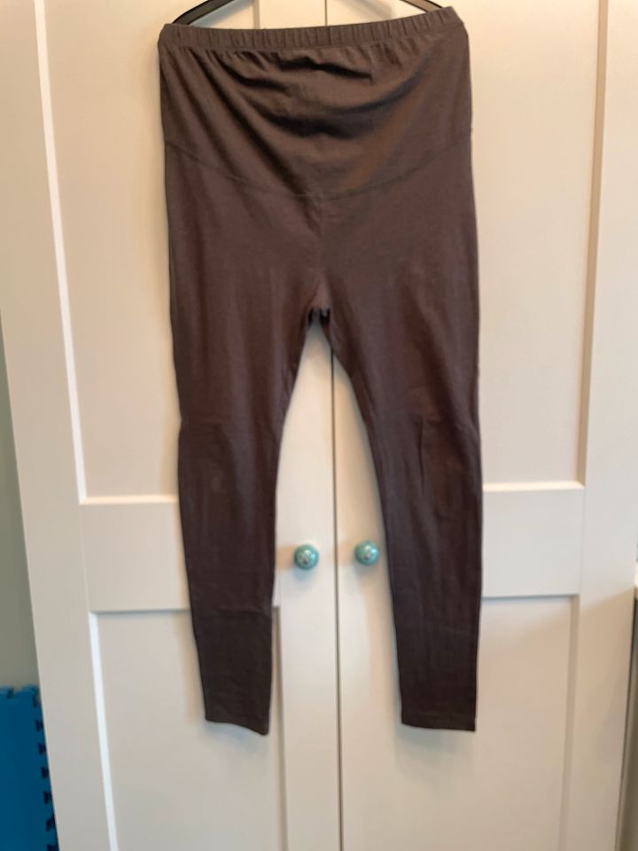 Umstands-Leggings-Set grau und schwarz Gr. L in Raesfeld