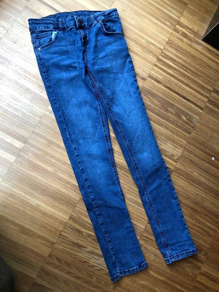 Kinder Fitz Jeans, slim fit, blau, Gr. 158 in Stuttgart