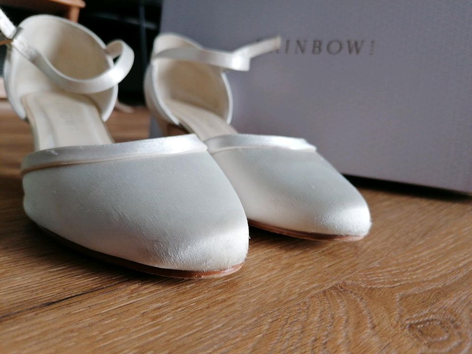 Brautschuhe RAINBOW Ivory Gr. 37 in Bodnegg