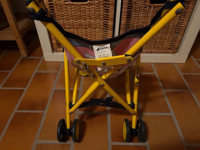 HAUCK Puppen Buggy Kinderwagen auch für Jungen - top für Ausflüge in Bad Dürrheim