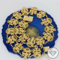 Wert 8200,- Stammes Masken Collier 750 Gold 18 KT xxyy 158974 Dortmund - Innenstadt-Ost Vorschau