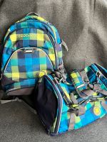 Coocazoo Schulrucksack + Sporttasche blau kariert Bayern - Würzburg Vorschau