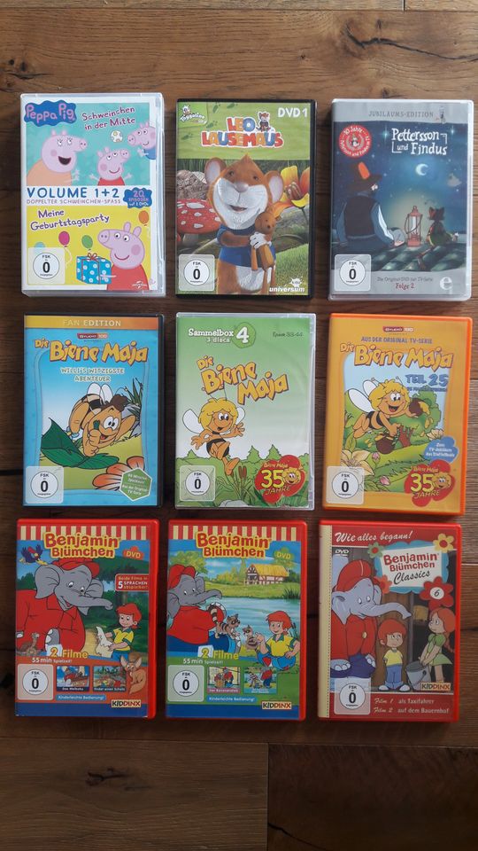 12 x DVD für Kinder in Oberursel (Taunus)