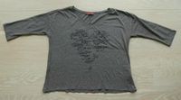 T-Shirt braun meliert schwarze Schrift Herz Esprit Gr. L wie neu Niedersachsen - Bückeburg Vorschau