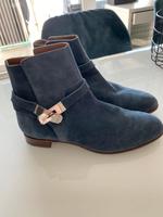Hermes Stiefeletten velourleder blau 38 Saarbrücken - St Johann Vorschau