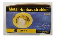 393 Stk. S-LIGHT Metall-Einbaustrahler 855073 GU4 35W Gold Großhandel Beleuchtung für Wiederverkäufer, Restposten Thüringen - Tanna Vorschau