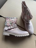 Rosa Damen Boots Gr. 41 DEICHMANN Catwalk Blumen NEU Nordrhein-Westfalen - Willich Vorschau