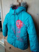 Pezzo Doro Winterjacke Kinder 116 türkis pink Kapuze Stickerei Hessen - Dreieich Vorschau