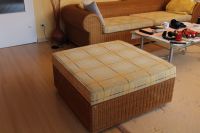 2 Polsterhocker Korb Rattan Couch-Sitze Sitzwürfel (auch einzeln) Nordrhein-Westfalen - Velbert Vorschau