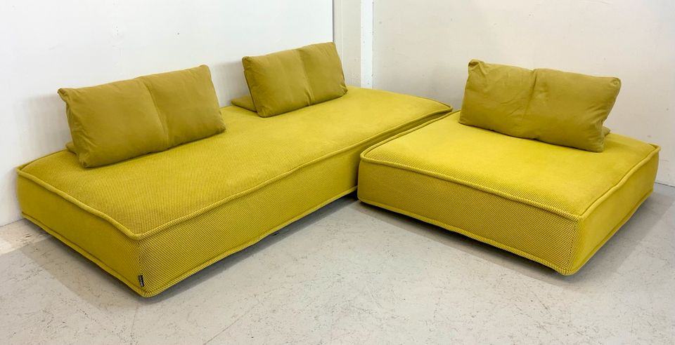 ROCHE BOBOIS / ESCAPADE Design Vintage 3er Sofa + Sessel Mah Jong in Hamburg