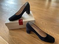 Högl Pumps Marine blau Gr.39,5 Bayern - Offingen Vorschau