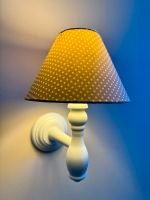 Wandlampe Holz und Stofflampenschirm - schwedischer Stil Bayern - Urspringen Vorschau