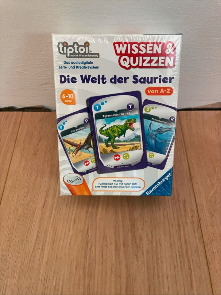 Ravensburger Wissen & Quizzen - Die Welt der Saurier" in Fiefbergen