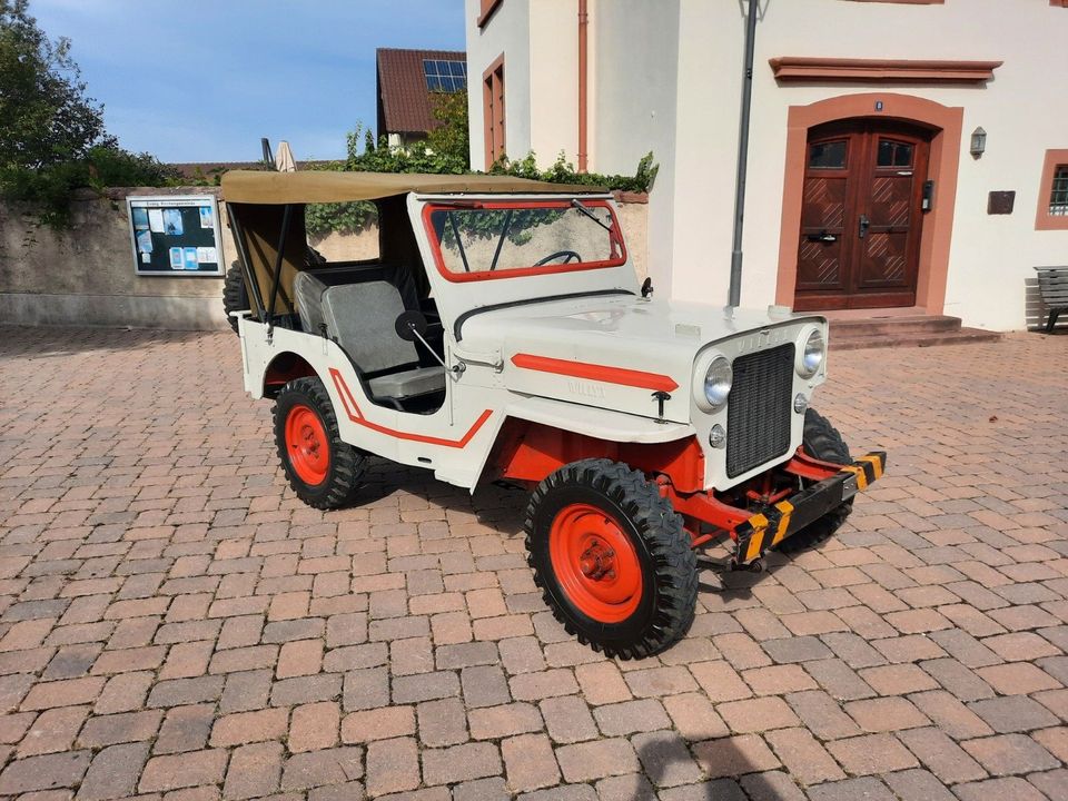 Jeep Willys/ H-Zulassung/Schweizer Fahrzeug in Emmendingen