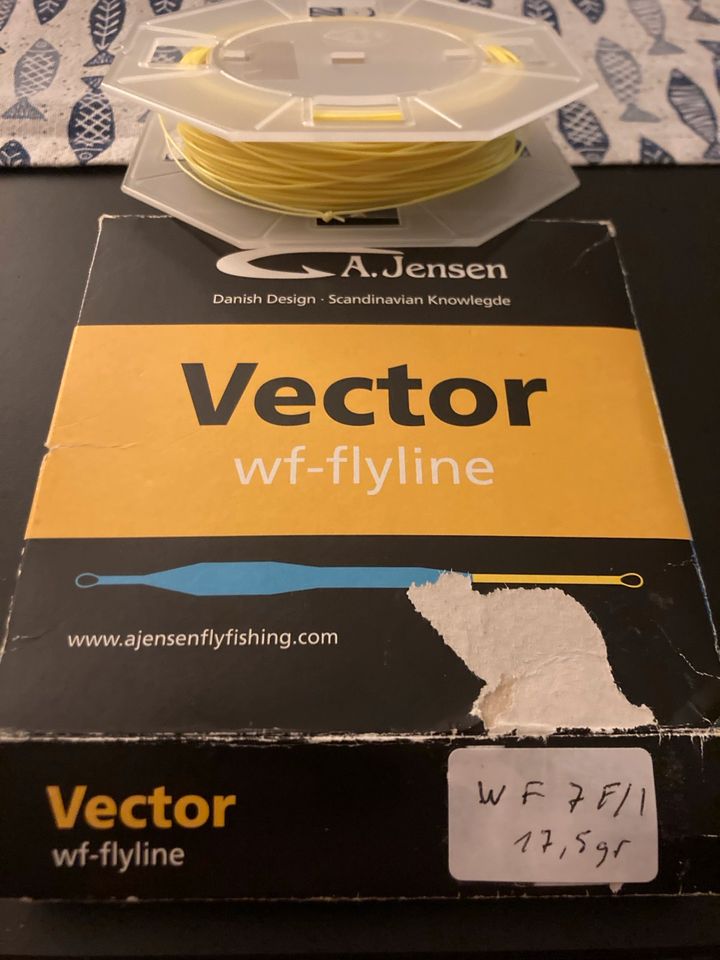 Fliegenschnur Jensen Vector WF 7 F/I 17,5 Gramm in Winsen (Luhe)