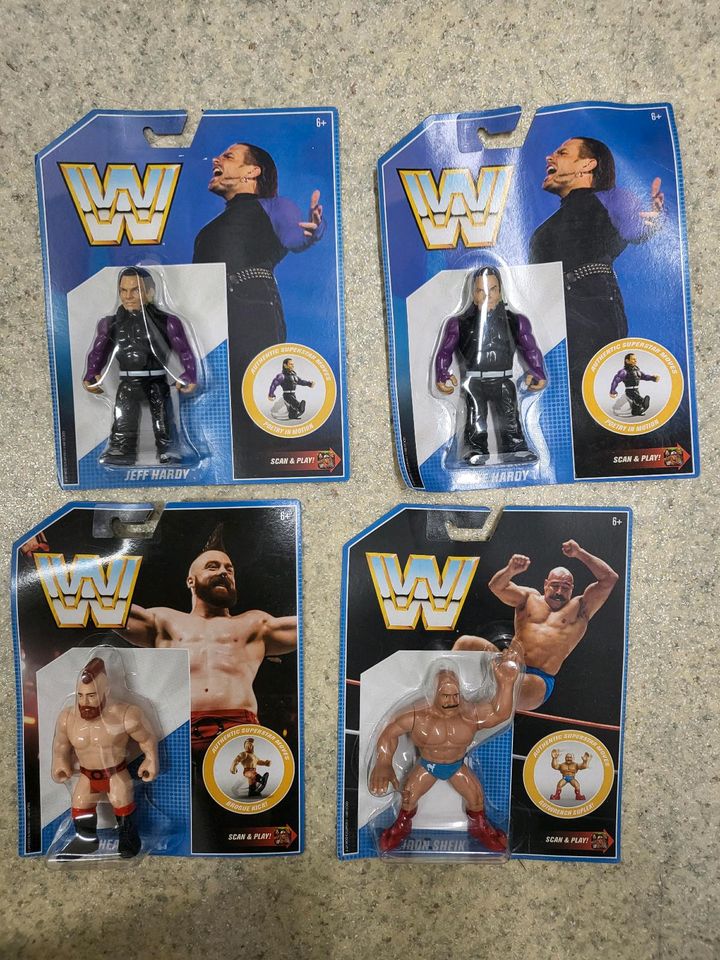 Wwe mattel retro wwf hasbro wcw in Gladenbach