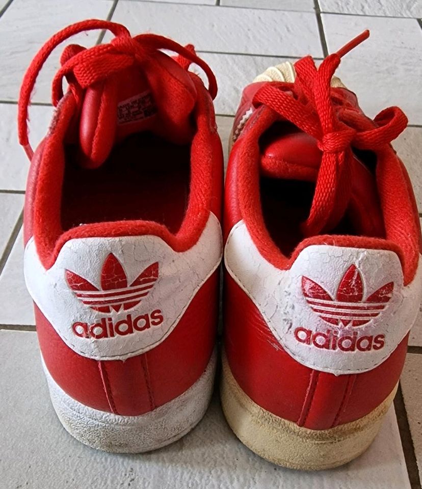 Adidas Superstar rot Größe 39 in Nordrhein-Westfalen - Gladbeck | eBay  Kleinanzeigen ist jetzt Kleinanzeigen