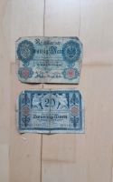 Alte Banknoten 20 Mark von 1914 und 1915 Niedersachsen - Seevetal Vorschau