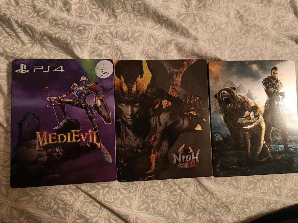 Steelbook Hüllen Medievil - Nioh2 - Morrowind in Lübeck