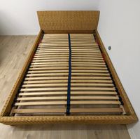 Rattan-Bett 140 cm x 200 cm Baden-Württemberg - Nellingen Vorschau