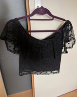 Damen Shirt top Bluse crop Off shoulder neu schwarz S 38 H&M Bayern - Gunzenhausen Vorschau
