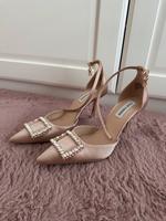 Steve Madden Pumps High Heels beige rosa 38 Frankfurt am Main - Sachsenhausen Vorschau