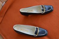 Bally Damenschuhe, dunkelblau/weiß, Größe 5 Hamburg-Mitte - Hamburg Wilhelmsburg Vorschau