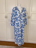 Neu! H&M Kaftan Maxikleid Strandkleid Gr. XS Oversize blau weiß Baden-Württemberg - Neckargemünd Vorschau