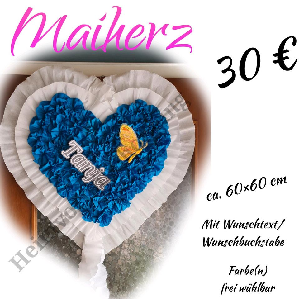 Maiherz ♥️ Maibild ♥️ NEU ♥️ Personalisiert ♥️ in vielen Größen♥️ in Inden