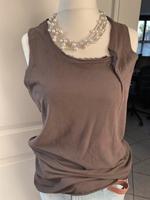 RUNDHOLZ DIP braunes Top L 40 wie neu Nordrhein-Westfalen - Rees Vorschau