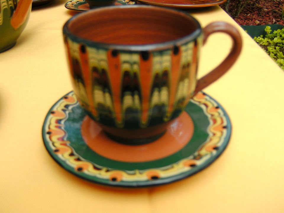 Bulgarisches Tee / Kaffeeservice in Leipzig