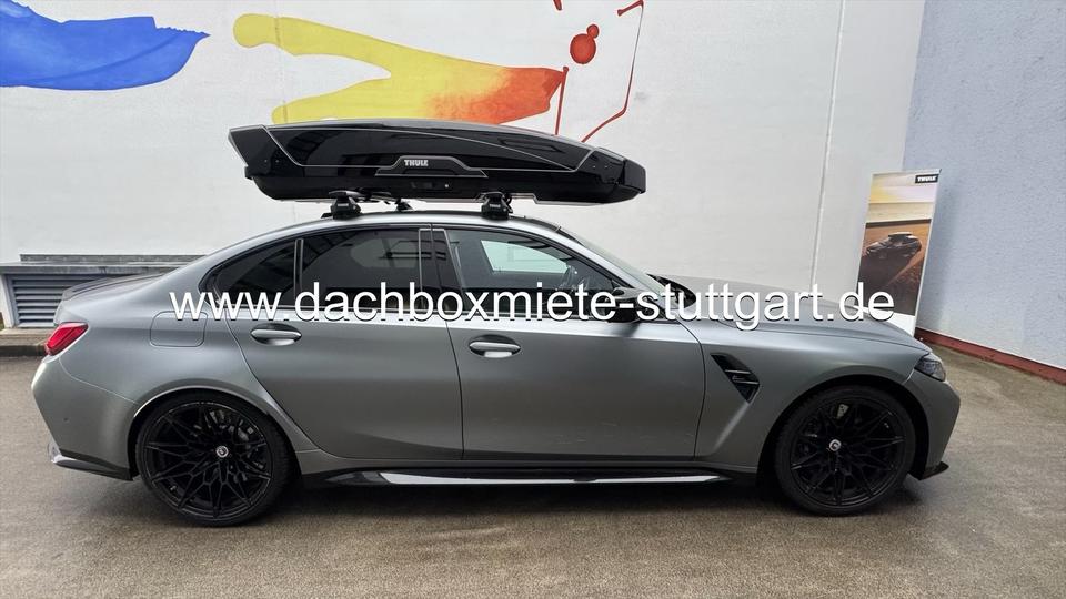 Thule Dachbox Dachträger Miete Leihen Vermietung Verleih Skibox in Stuttgart