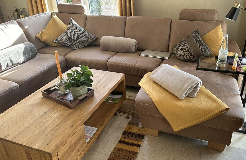 Wohnlandschaft Couch Sofa mit Canape Neuwertig 399,-€ in Melle