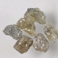 Sammlersteine / 6x Rohdiamant natur ( 8,79 Ct ) 7 - 9,7 mm in Box Nordrhein-Westfalen - Recklinghausen Vorschau