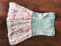 Sommerkleid / Lochstickerei/Corsage/trägerlos/ Demin & Baumwolle Baden-Württemberg - Böblingen Vorschau