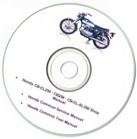 Honda CB 250, CL 250, SL 350 Reparaturanleitung auf CD - englisch Hessen - Kaufungen Vorschau