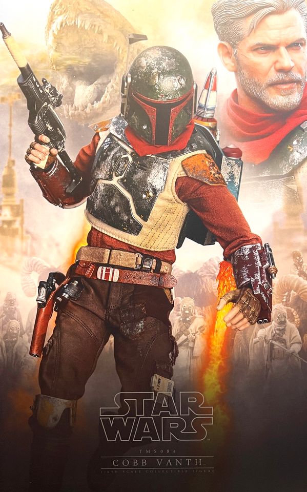 Cobb Vanth 1/6 Star Wars Mandalorian Actionfigur Hot Toys Neu in Mayen