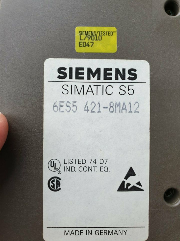 Siemens S5-100U CPU 100 S5 mit Zubehör, Komplettpaket in Mömbris