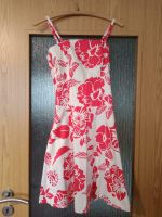 Kleid Sommerkleid Damen weiß rot Blumen Gr. 34 - NEU Sachsen-Anhalt - Schönhausen (Elbe) Vorschau