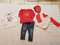 ❣ kompl4,50€ Outfit Gr80 Jeans Langarmshirt Pullunder Mütze Rheinland-Pfalz - Roßbach Westerwald Vorschau