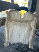 Primark Volant verspielte Bluse creme weiss neuwertig rüsschen S Rheinland-Pfalz - Mainz Vorschau